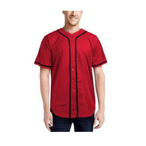 Maillots de baseball et de softball taille plus personnalisés Maillots de softball légers Maillots de baseball sublimés à vendre - Product Image 1