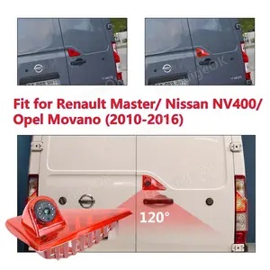 Ir Nachtzicht Waterdicht Ip68 3e Remlicht Achteruitkijkcamera Voor Renault Master Nissan Nv400 Opel Movano 2010-2016