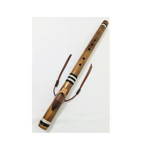 Flûte en bois fantastique avec vernis à bambou doré adapté aux événements de luxe Musiciens professionnels et enregistrements en studio - Product Image 1