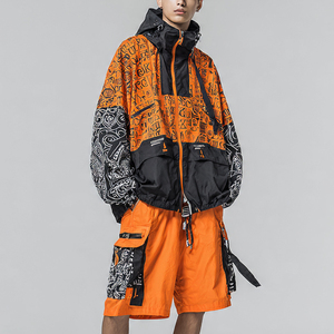 Mountain <b>Camping</b> Shorts Sets Men <b>Windbreaker</b> Jacket Rain Pants Men Hiking <b>Camping</b> Rain Shorts Two Piece Set Men - Product Image 2