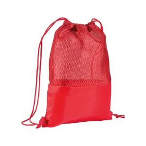 Zainetti Sportivi Promozionali Personalizzabili in Rete 210T con Coulisse per Gadget - Product Image 2