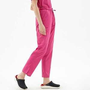 Uniformes Médicos Quirúrgicos Elásticos al por Mayor, Modelo OEM Unisex, Uniformes de Enfermera con Estampado, Conjuntos de Ropa para Médico - Product Image 6