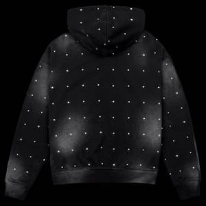 Nouveauté, sweat-shirts pour hommes de qualité supérieure, décontractés, avec strass, motif uni, 100% coton, séchage rapide, respirant, pour la saison hivernale - Product Image 6