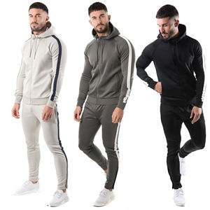 USA BRAND Men Drawstring Winter Eco-Friendly Breathable Midweight Customized Logo Tracksuits - Product Image 1