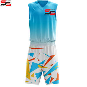 Conjuntos de uniformes de baloncesto personalizados para hombre, camiseta de baloncesto de sublimación completa profesional, camiseta de baloncesto transpirable - Product Image 3