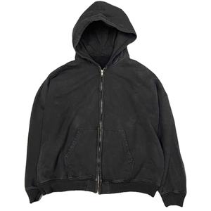 OEM Service Vente en gros Poids lourd Conception personnalisée Bon acide Lavage fermeture éclair à capuche pour les hommes à bas prix à vendre bas quantité minimale de commande - Product Image 1