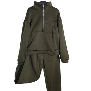 Chándal deportivo de invierno personalizado para hombre, ropa deportiva transpirable para correr con material de poliéster/algodón para entrenamiento para correr - Product Image 4