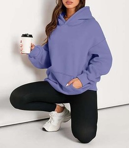 Vente en gros directe de l'industrie de la sérigraphie Sweatshirts à capuche et sweatshirts à la mode 80% 20 Sweatshirts à capuche et sweatshirts en molleton de coton - Product Image 2