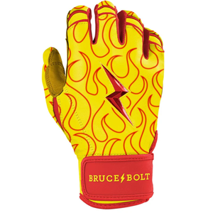 Gants de frappe à manchette courte BRUCE BOLT Original Series - Couleur Flammes Guantes De Bateo De Beisbol - Product Image 6