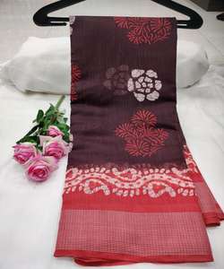 Vente en gros de saris en soie d'art ApparelGarment - Product Image 4