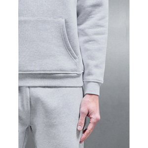 Sudadera con capucha de felpa francesa de peso pesado para hombre Logotipo con estampado de silicona personalizado Sin cordón Ajuste regular Invierno - Product Image 2