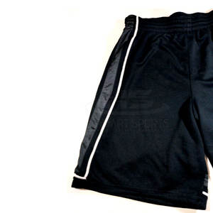 Logo personnalisé Short droit à séchage rapide pour hommes Short de sport en maille de basket-ball uni pour hommes Short en maille vierge pour hommes - Product Image 4