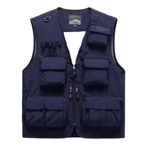 Veste de pêche à la mouche et de photographie en plein air pour hommes, en nylon, avec doublure en maille, vente en gros - Product Image 3