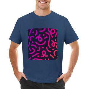 T-shirt 100% coton surdimensionné avec style formel personnalisé réfléchissant qui brille dans le noir - Product Image 4