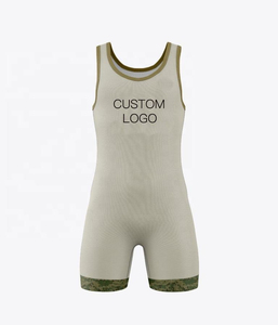 Custom Logo Men's <b>Plus</b> <b>Size</b> Weightlifting Suit Wrestling Singlet Cheap Sublimation Digital Tank <b>Top</b> With Printed Blank Pattern - Product Image 5