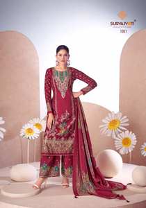 Venta al por mayor Premium Modal Material descarga impreso trabajo hecho a mano vestido catálogo completo indio pakistaní fiesta desgaste Salwar Kameez - Product Image 3