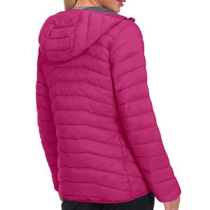 Veste matelassée pour femmes en tissu populaire de couleur unie vente en gros bon marché veste matelassée respirante avec service OEM pour femmes - Product Image 2