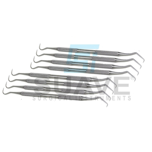 Ensemble de 12 sondes dentaires pour détartreurs Explorer Ensemble d'instruments chirurgicaux Explorer de SUAVE SURGICAL INSTRUMENTS - Product Image 5