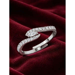 Achetez des bagues en argent sterling 925 de qualité supérieure pour femmes, serties de diamants taille marquise, plaquées rhodium, bijoux pour hommes, idéales pour les cadeaux - Product Image 2