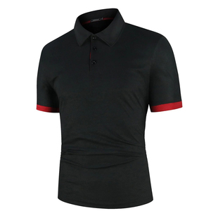Polo de Golf multicolor de manga corta de verano al por mayor de fabricante, Polo unisex de algodón con cuello vuelto de nuevo estilo para hombre - Product Image 1