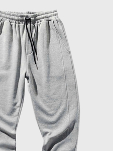 Pantalones Deportivos para Hombre, Fabricante Personalizado, Pantalones Deportivos de Felpa, Pantalones Deportivos para Hombre de Otoño, Pantalones Deportivos con Cordón en la Cintura y Bolsillos Laterales - Product Image 3