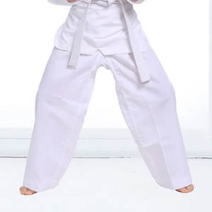New Long Sleeve Gi Uniform <b>Costumes</b> Clothing White Taekwondo Uniforms Karate Judo Clothes Children <b>Adult</b> Unisex - Product Image 2