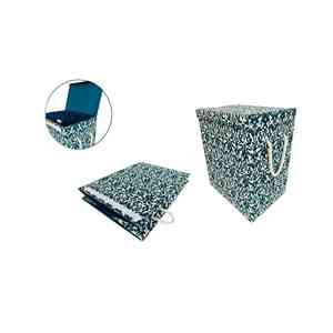 Szennyestartó mobil, sötét zöld mintás 55-SZM-193 - 40*30 * H50cm - Product Image 1