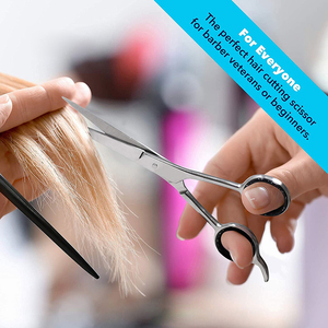 Bé màu hồng xử lý tóc kéo làm tóc kéo Đức lưỡi thép Kinh Tế cắt tóc kéo với phần còn lại sửa chữa - Product Image 6