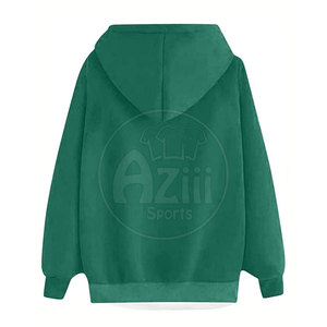 Vente en gros OEM respirant épais solide 100% coton Automne Hommes Hoodies Logo personnalisé bas quantité minimale de commande - Product Image 3