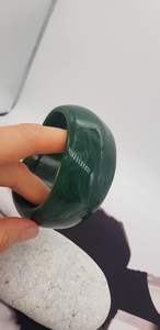 Bracelet de créateur vintage en résine géométrique, style bohème, acrylique, marbre, ambre, cadeau irrégulier pour femmes et filles - Product Image 2