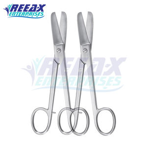 Juego de Tijeras para Vendajes de Acero Inoxidable de Alta Calidad de 5.5 Pulgadas para Cirugías, Certificación CE, Reutilizables, 1 Año de Garantía, REEAX ENTERPRISES - Product Image 3