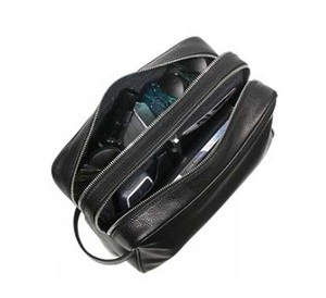 Multi-function Leather <b>Makeup</b> <b>Brush</b> <b>Bag</b> Travel Cosmetic <b>Bag</b> - Product Image 2