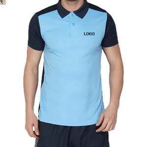 Polos de golf à manches courtes pour hommes T-shirts tricotés Polos à manches courtes pour hommes Logo personnalisé Polos à manches courtes pour hommes - Product Image 1