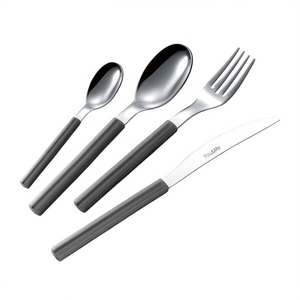 You&Me SKY Grey YM24SK Juego de Cubiertos de Acero Inoxidable de 24 Piezas para Uso Diario - Product Image 2