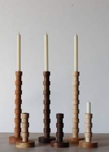 Bougeoir de belle forme de conception merveilleuse bougeoir en bois naturel pour la vente chaude bougeoir en bois au meilleur prix - Product Image 5