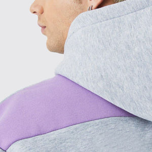 Chándales Acampanados para hombre a precio de fábrica OEM para ropa de calle/chándales de felpa francesa apilados con estampado de hojaldre para hombre, conjuntos acampanados de dos piezas para hombre - Product Image 5