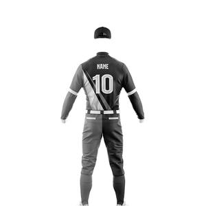 Uniformes de béisbol y sóftbol con impresión por sublimación, conjunto de uniformes de béisbol de poliéster 100%, uniforme de béisbol personalizado para hombres jóvenes - Product Image 4
