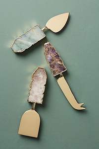 Ensemble de couverts en acier inoxydable brillant de qualité export avec manche en agate, vaisselle de style royal, couverts de table, ensemble à fromage - Product Image 4