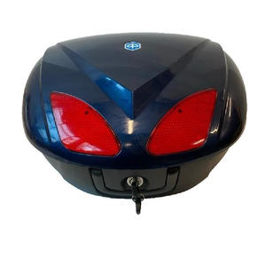 PIAGGIO BEVERLY TOURER 36 LT Bleu nuit, coffre en plastique ABS, aluminium, métal, cuir, sacoches arrière pour moto, sac PP - Product Image 1