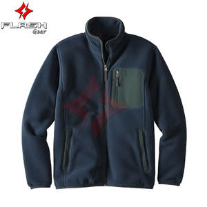 <b>Men</b> Plus Size <b>Long</b> Thermal Durable Fleece Quilted <b>Jacket</b> Hood Breathable Warm Winter Outdoor Hiking Zip Front Soft Casual - Product Image 6