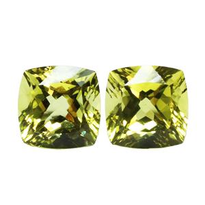 Haute qualité bijoux à bricoler soi-même accessoires 100% naturel citron Quartz coussin en forme de facettes coupe pierre précieuse en vrac pour vente en vrac OEM - Product Image 2