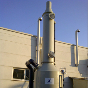 AKTIFPAK WS 1000 Depurador de Gases Residuales por Contacto Húmedo con Control PLC + HMI, Alta Eficiencia, 2-3 kW de Potencia, Motor de Acero/PP/PE - Product Image 1