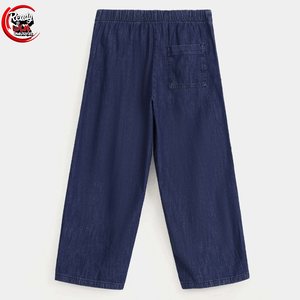 KY Blue Light Wash Plain Straight Leg Denim Pants <b>Women</b> Designer <b>Jeans</b> HIgh Waist <b>Baggy</b> <b>Jeans</b> <b>Women</b> - Product Image 5