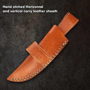 Vente en gros commandes en gros personnalisées OEM ODM couteau de chasse en acier damas forgé à la main manche en bois - Product Image 4