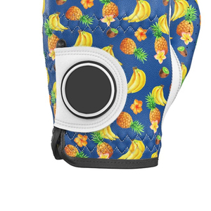 Recién llegado, guantes de Golf de alta calidad, material impreso, mano derecha izquierda, piel de oveja, tendencia superior, logotipo personalizado, guantes de Golf impresos - Product Image 3