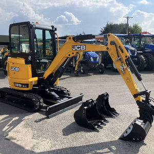 รถขุดขนาดเล็ก JCB 25Z-1 รุ่นใหม่ น้ำหนัก 2.5 ตัน แบบ Zero Tail Swing พร้อมเครื่องยนต์ Kubota ระบบไฮดรอลิก Bosch รุ่นปี 2025 - Product Image 1