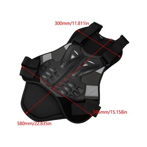 Chaqueta de Motociclismo con Protección, Certificación CE, Chaqueta de Motociclismo Profesional de Carreras con Protección para Hombros, Codos y Espalda - Product Image 5