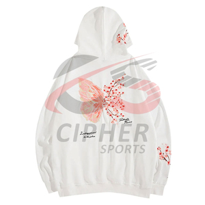 เสื้อมีฮู้ดปักลายโลโก้ออกแบบได้ตามต้องการมีฮู้ดปักลายคุณภาพสูง - Product Image 4