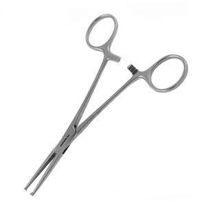 Pinzas Crile para Arterias Rectas de 14.0 cm, Pinza Quirúrgica Manual de Acero Inoxidable con 12 Dientes, Instrumento de Hemostasia - Product Image 5