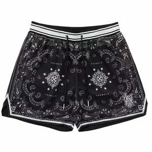 กางเกงขาสั้นผ้าโพลีเอสเตอร์สำหรับผู้ชายกางเกงขาสั้นตาข่ายพิมพ์ลายแบบดิจิตอลออกแบบได้ตามต้องการดีไซน์ล่าสุด - Product Image 2